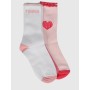 Socksmax Multi Kız Çocuk 2Li Çorap 8020909512