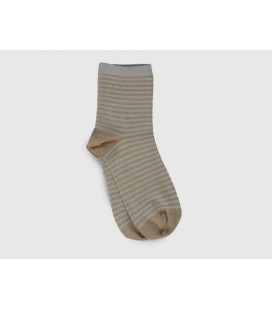 Socksmax Bej Simli Kadın Çorap 80205056101