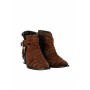 İnci Hakiki Deri Süet Taba Kadın Bot & Bootie120130003708