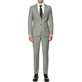 Network Erkek Slim Fit Gri Takım Elbise 1072126