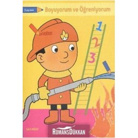 Parıltı Yayıncılık Boyuyorum Öğreniyorum Sarı Kitap