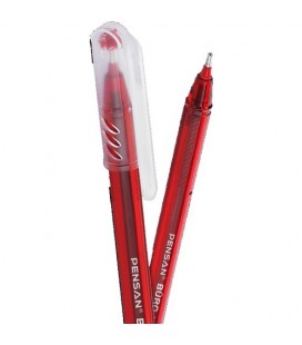 Pensan Büro Tükenmez Kalem 1.0 mm Kırmızı