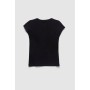 Guess Kız Çocuk Siyah T-shirt 21SSGJ1RI04