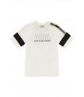 Panço Erkek Çocuk Beyaz T-shirt 2111bk05029
