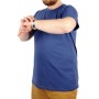 Modexl Büyük Beden Erkek Tshirt Bisiklet Yaka Basic 20031