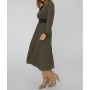 People By Fabrika Kadın Beli Lastikli Elbise PFKAW19EL0096