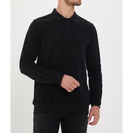 Lee Cooper Erkek Newblend Polo Yaka Sweatshirt 201 LCM 241029