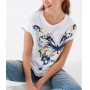 Mavi 168490-620 Kelebek Baskılı Bayan T-Shirt