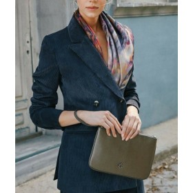 Aker Kadın Indıgo Kadife İndigo Blazer Ceket U51659635
