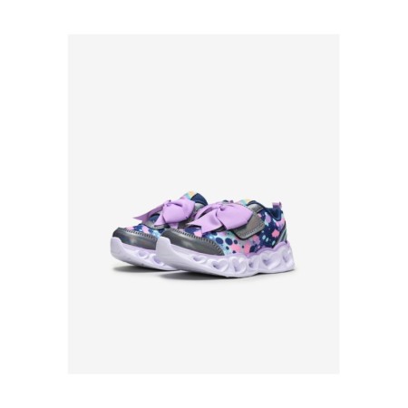 Skechers HEART LIGHTS-SPARKLE SPARKS Küçük Kız Çocuk Lacivert Spor Ayakkabı 20265N NVLV