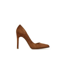 George Hogg 7004701 Süet Kadın Stiletto Topuklu Ayakkabı