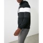 TRENDYOL MAN Siyah Erkek Kapüşonlu Panelli Kanguru Cepli Sweatshirt TMNAW20SW0284