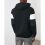 TRENDYOL MAN Siyah Erkek Kapüşonlu Panelli Kanguru Cepli Sweatshirt TMNAW20SW0284