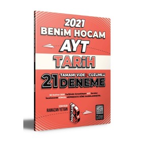Benim Hocam Yayınları 2021 Ayt Tarih Tamamı Video Çözümlü 21 Deneme Sınavı