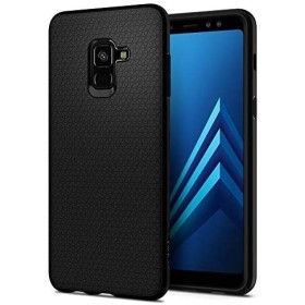 Spigen Samsung Galaxy A8 (2018) Kılıf Liquid Air / Matte Black - 590CS22747