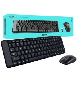 Logitech MK220 Kablosuz Türkçe Klavye Mouse Seti