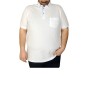 Modexl Battal Beden Erkek Tshirt Polo Yaka Cepli Klasik Pike 20552