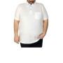 Modexl Battal Beden Erkek Tshirt Polo Yaka Cepli Klasik Pike 20552