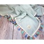 Piyokishop Boho Atkı Battaniye Kundak Boho