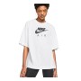 Nike Air Top Ss Bf Kadın Beyaz Antrenman Tişört CJ3105-100