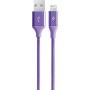 TTec AlumiCable iPhone Şarj Kablosu - Mor 2DK16MR 1.2mt