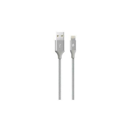 TTec AlumiCable iPhone Şarj Kablosu - Gümüş 2DK16G 1.2mt