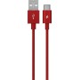 Ttec AlumiCable 1.2 m 2DK18K Kırmızı Type-C Şarj Kablosu