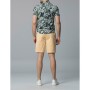 Lufian Slim Fit Hawaıı Spor Chino Şort Sari 111210001