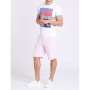 Lufian Richart Spor Chino Şort Slim Fit Pembe LF18SMST001