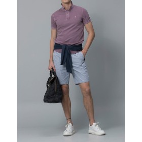 Lufian Slim Fit Alora Spor Chino Şort Lacivert 1112100021002