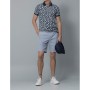 Lufian Slim Fit Alora Spor Chino Şort Lacivert 1112100021002