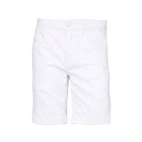 Lufian Erkek Beyaz Slim Fit Argent Spor Chino Şort 111210013