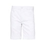 Lufian Erkek Beyaz Slim Fit Argent Spor Chino Şort 111210013