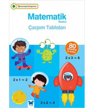 Öğrenmeyi Seviyorum - Matematik İlkokul Çarpım Tabloları