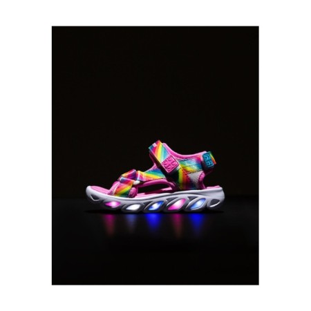 Skechers HYPNO-SPLASH-RAİNBOW LİGHTS Küçük Kız Çocuk Çok Renkli Sandalet-20218N MLT