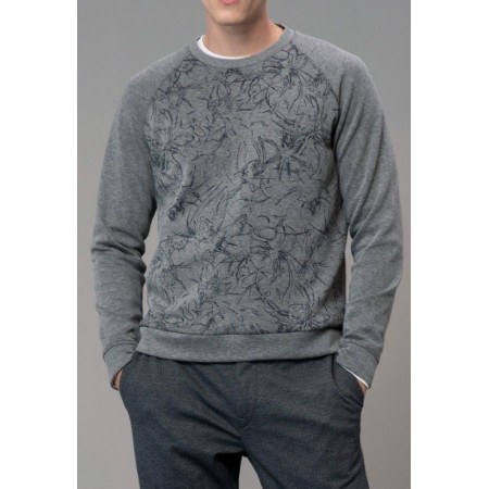 Lufian Erkek Tozan Sweatshirt Gri 112030015