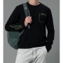 Lufian Erkek Yurtozu Sweatshirt Siyah 112030020