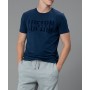 Lufian Erkek Gürün Grafik T- Shirt Lacivert 112020011