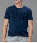 Lufian Erkek Gürün Grafik T- Shirt Lacivert 112020011