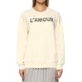 NetWork Casual Basic Fit Bej Sweatshirt