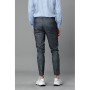 Lufian Erkek Gri Slim Fit Wıllıam Smart Chino Pantolon 112190127