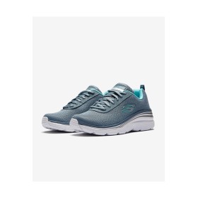 Skechers FASHİON FİT-BOLD BOUNDARİES Kadın Gri Spor Ayakkabı - 12719 SLT