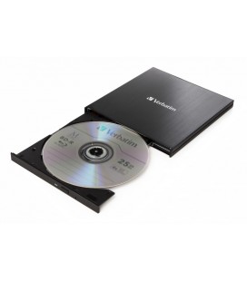 Verbatim 43889 optik disk sürücü Siyah Blu-Ray RW Bluray yazıcı