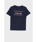 Tommy Hilfiger Erkek Çocuk Lacivert T-shirt  20SSTK5395B