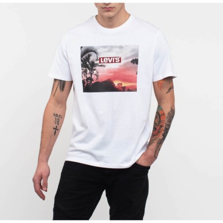 Levi's Fashion Erkek  Tişört 224910640 Beyaz  Cotton T-Shirt