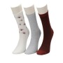 Miss F MINI FLO 3LU SKT-W SALEP Kadın Soket Çorap 100398147