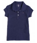 Tommy Hilfiger Kız Çocuk Polo Yaka T-Shirt - Lacivert