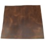 Leather Square 16x18 Bourbon Brown Kahverengi Deri