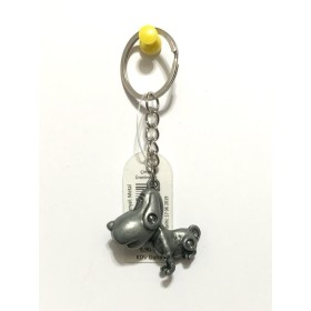 Zeus&Co.Metal Köpek Detaylı Anahtarlık Z1501607