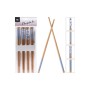 Ecrou Etnik Desen Bambu Chopstick Set 8 Parça MM0000656
